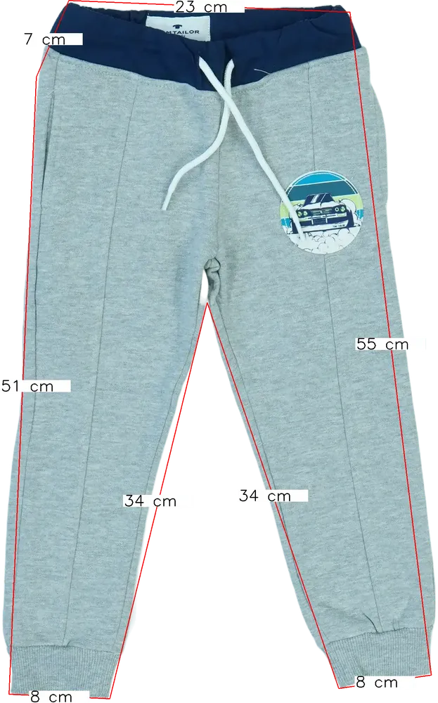 Szürke Tom Tailor Melegítőnadrág EU 98 / UK 3 év / US 3T