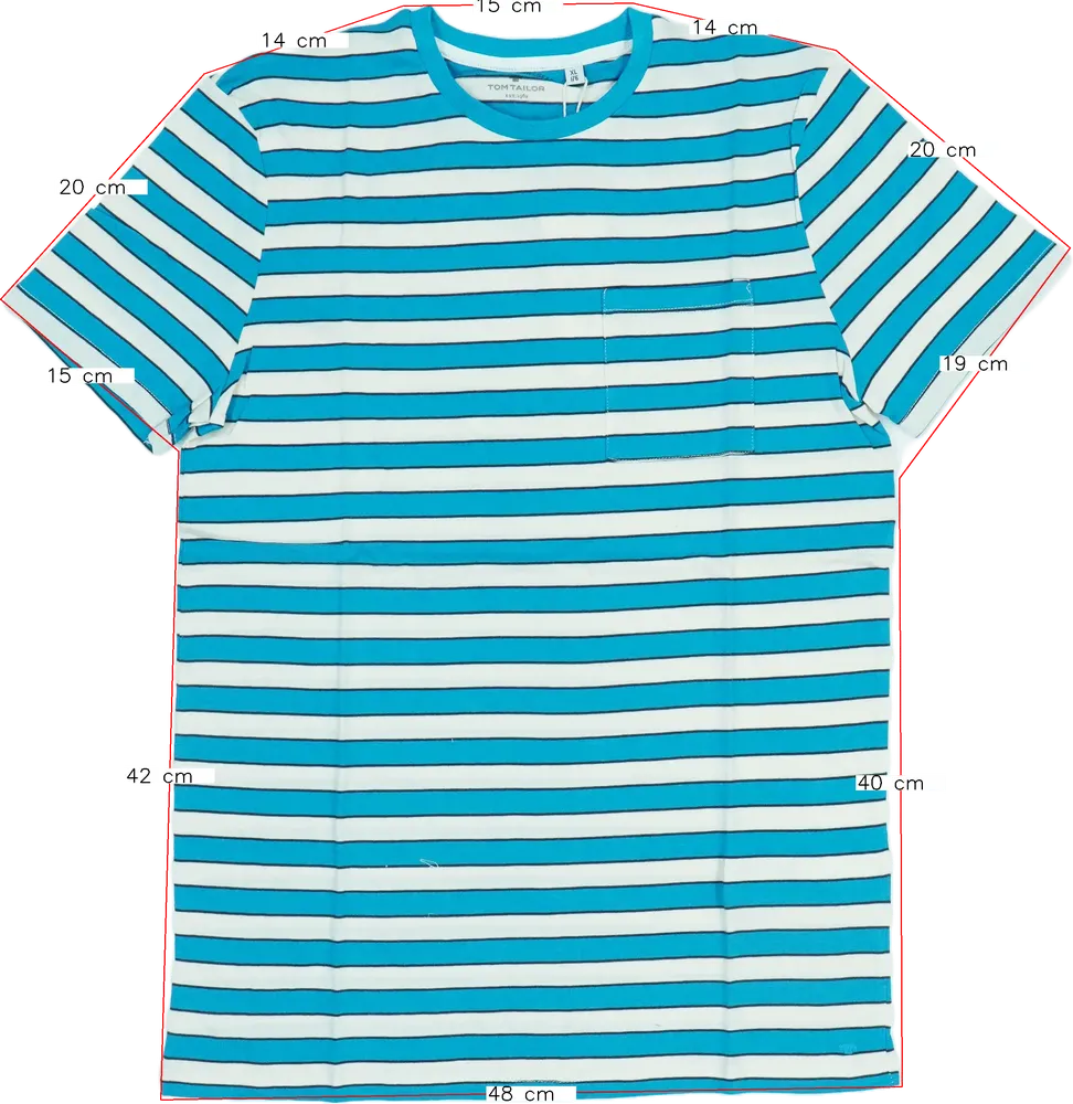 Zöld Tom Tailor Póló EU 176 / UK 16 év / US XL