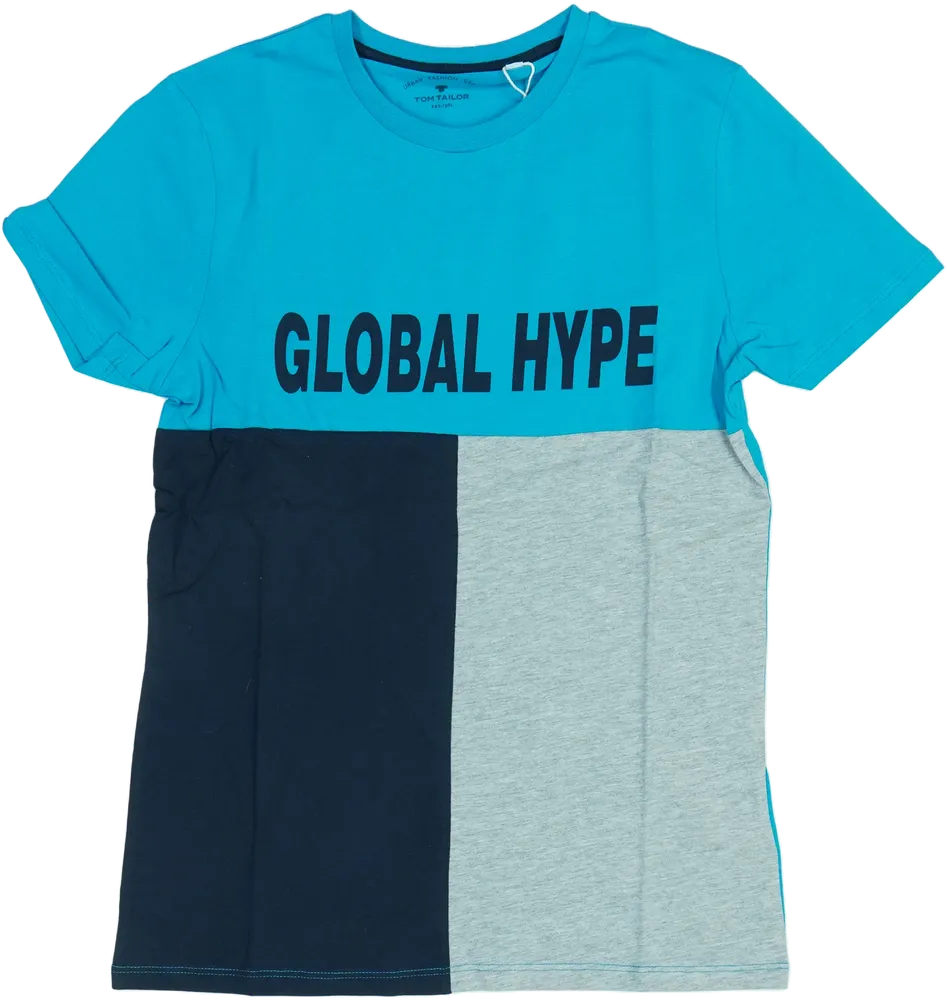 Kék Tom Tailor Póló EU 164 / UK 14 év / US 14 év/XL