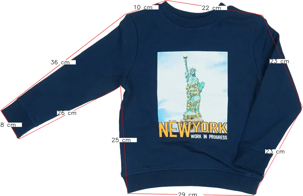 Kék Tom Tailor Pulóver EU 110 / UK 5 év / US 5 év/XS