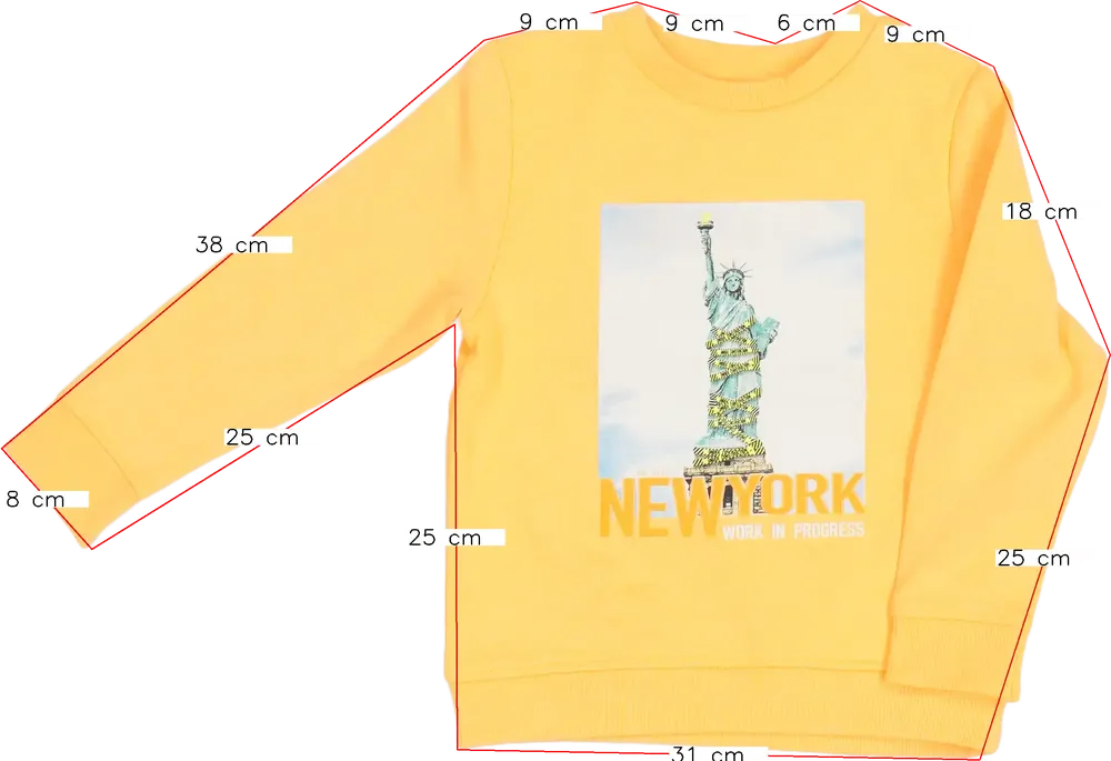 Sárga (narancs) Tom Tailor Pulóver EU 110 / UK 5 év / US 5 év/XS