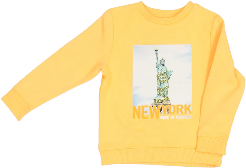 Sárga (narancs) Tom Tailor Pulóver EU 110 / UK 5 év / US 5 év/XS