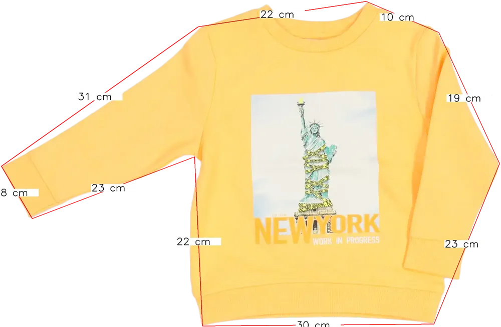 Sárga (narancs) Tom Tailor Pulóver EU 98 / UK 3 év / US 3T