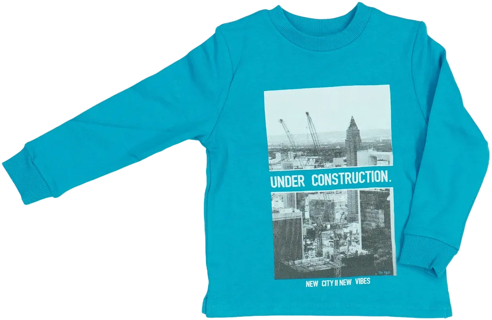 Kék Tom Tailor Pulóver EU 110 / UK 5 év / US 5 év/XS