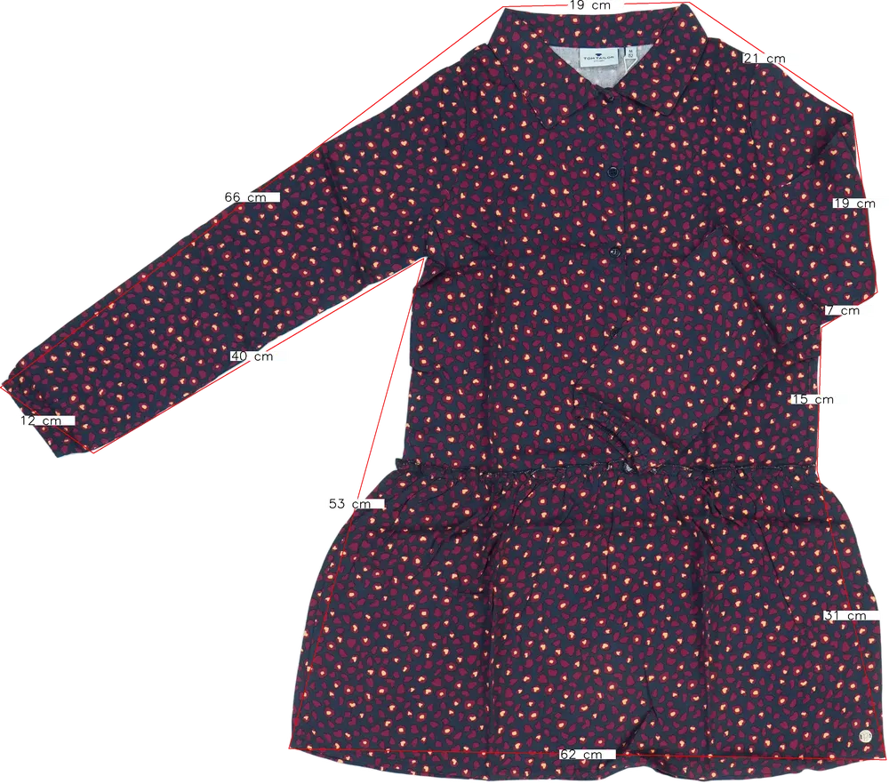 Szürke Tom Tailor Ruha EU 152 / UK 12 év / US 12 év/L