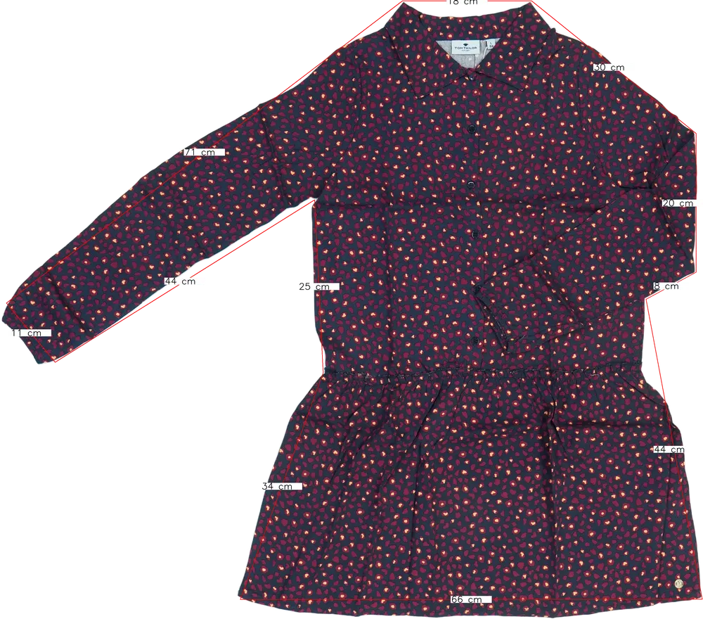 Szürke Tom Tailor Ruha EU 164 / UK 14 év / US 14 év/XL