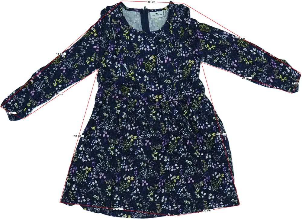 Kék Tom Tailor Ruha EU 122 / UK 7 év / US 7 év/M