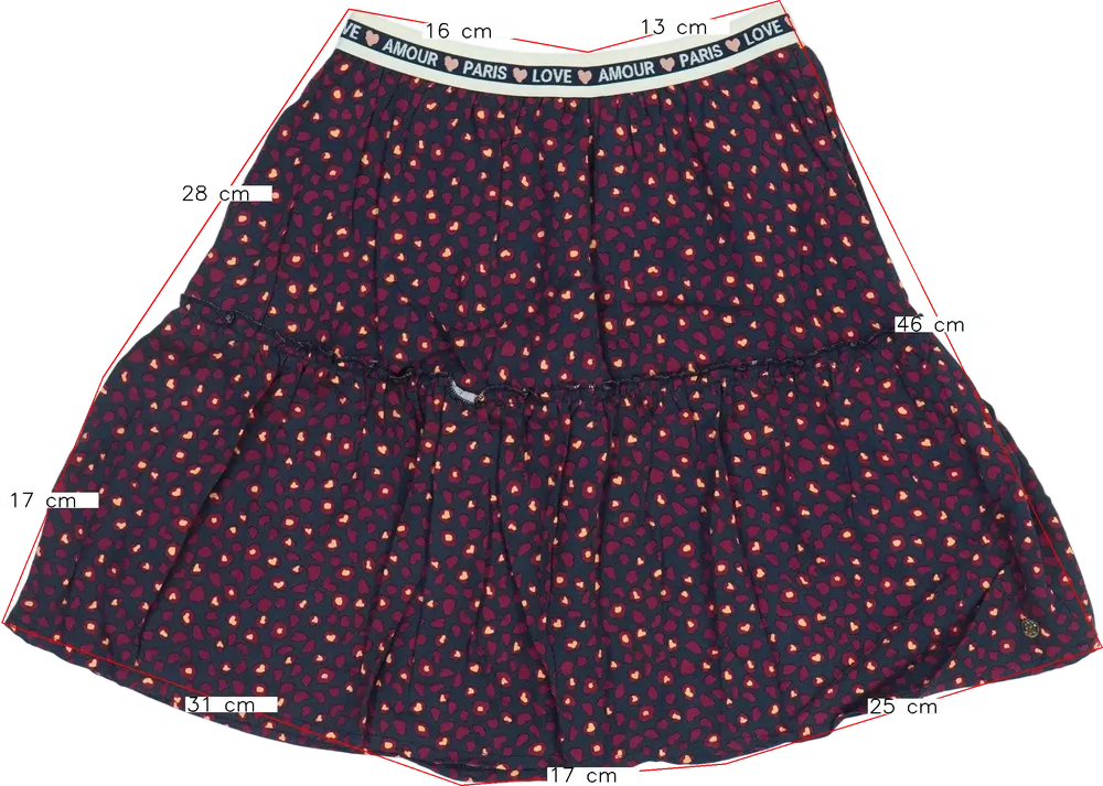 Kék Tom Tailor Szoknya EU 152 / UK 12 év / US 12 év/L