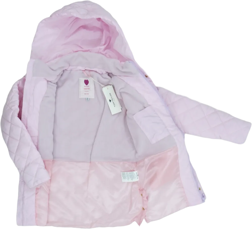 Rózsaszín Tom Tailor Télikabát EU 164 / UK 14 év / US 14 év/XL