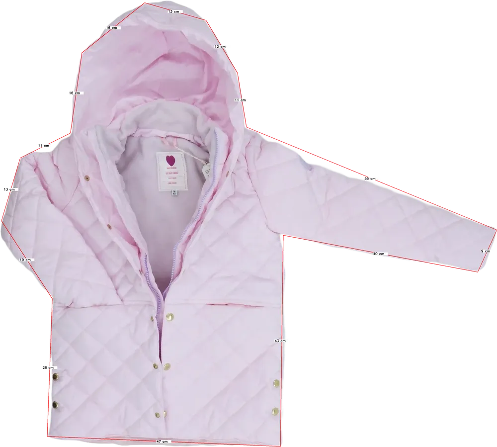 Rózsaszín Tom Tailor Télikabát EU 164 / UK 14 év / US 14 év/XL