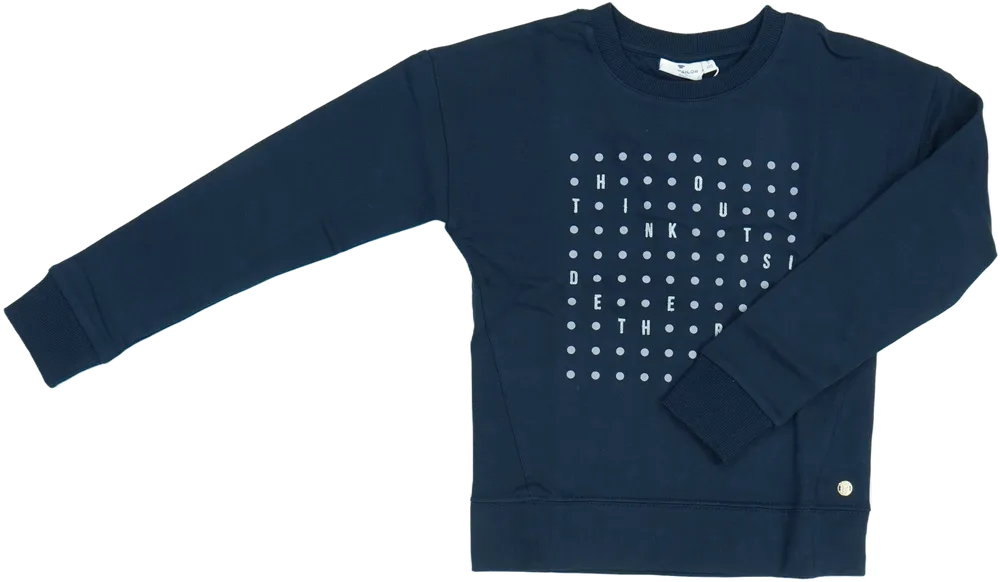 Kék Tom Tailor Pulóver EU 140 / UK 10 év / US 10 év/L