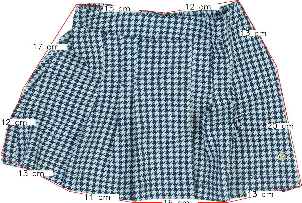 Kék Tom Tailor Szoknya EU 128 / UK 8 év / US 8 év/M