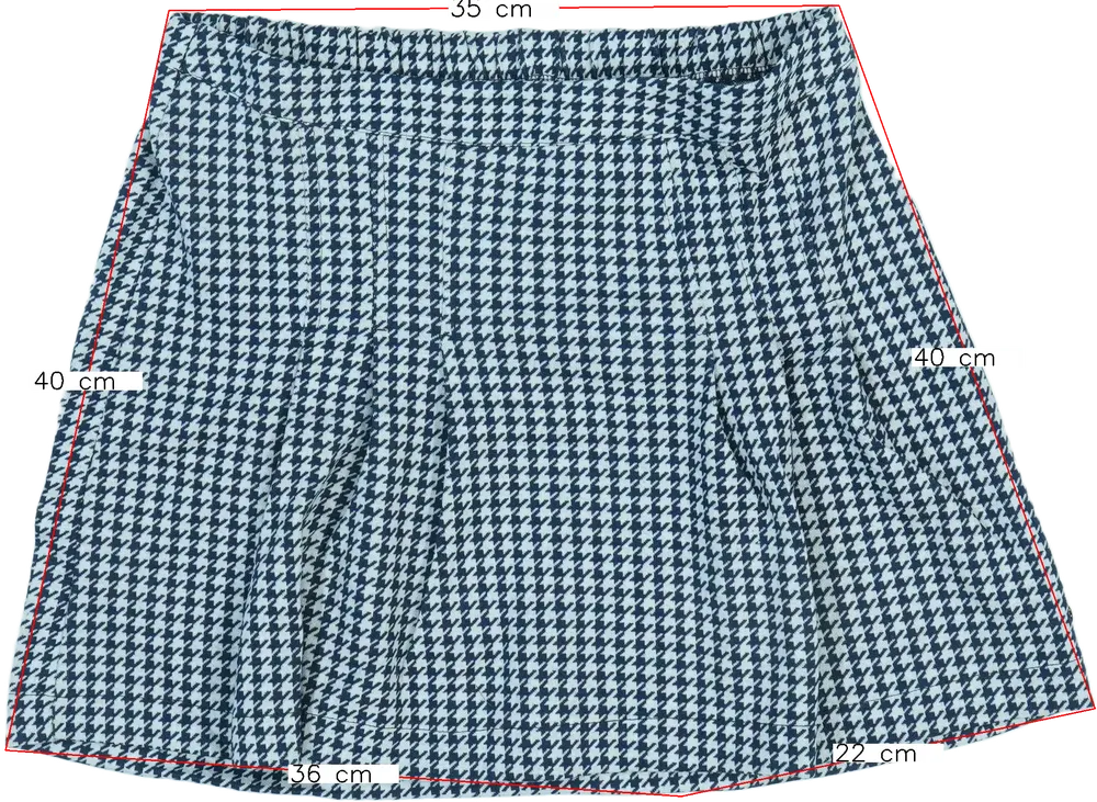 Kék Tom Tailor Szoknya EU 164 / UK 14 év / US 14 év/XL