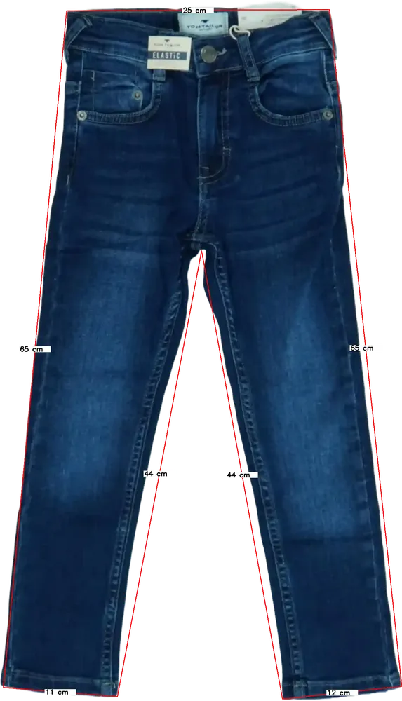 Kék Tom Tailor Farmernadrág EU 110 / UK 5 év / US 5 év/XS