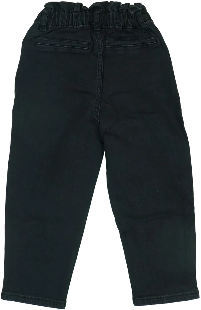 Fekete Tom Tailor Farmernadrág EU 104 / UK 4 év / US 4T/XS