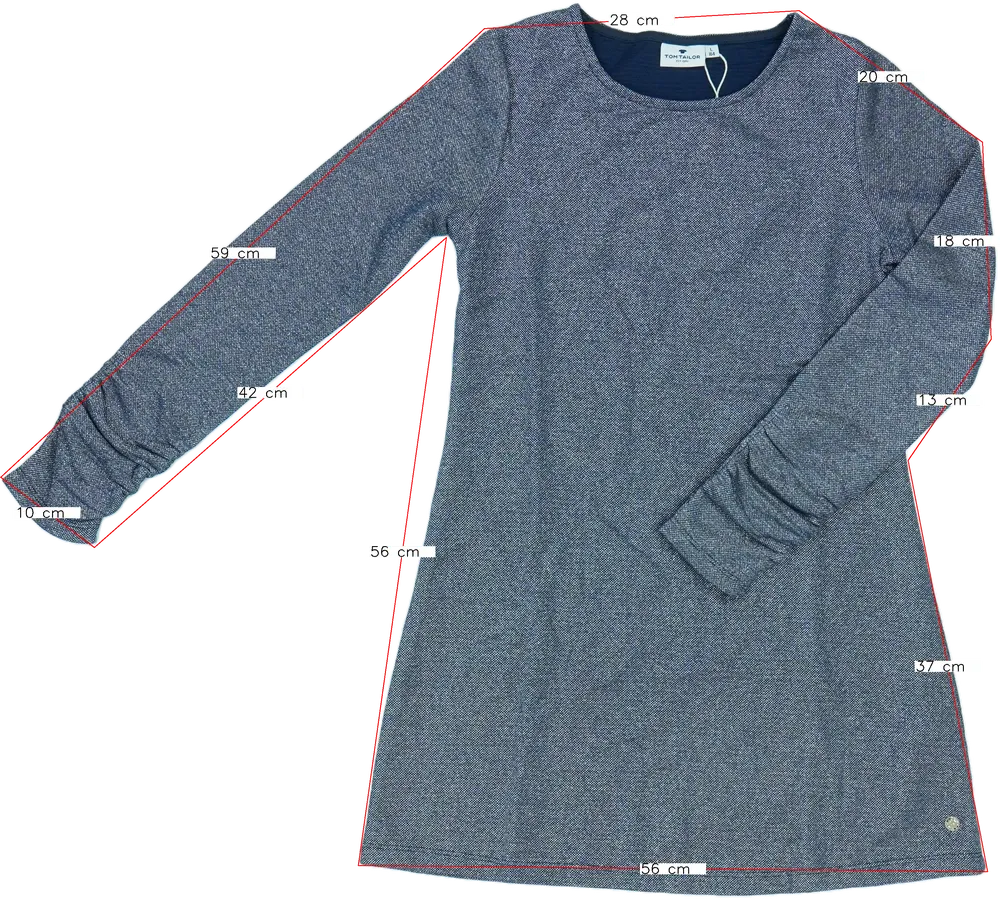 Kék Tom Tailor Ruha EU 164 / UK 14 év / US 14 év/XL