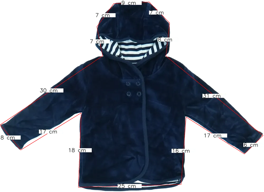 Kék S.Oliver Átmeneti kabát EU 68 / UK 3-6 hónap / US 3-6 hónap