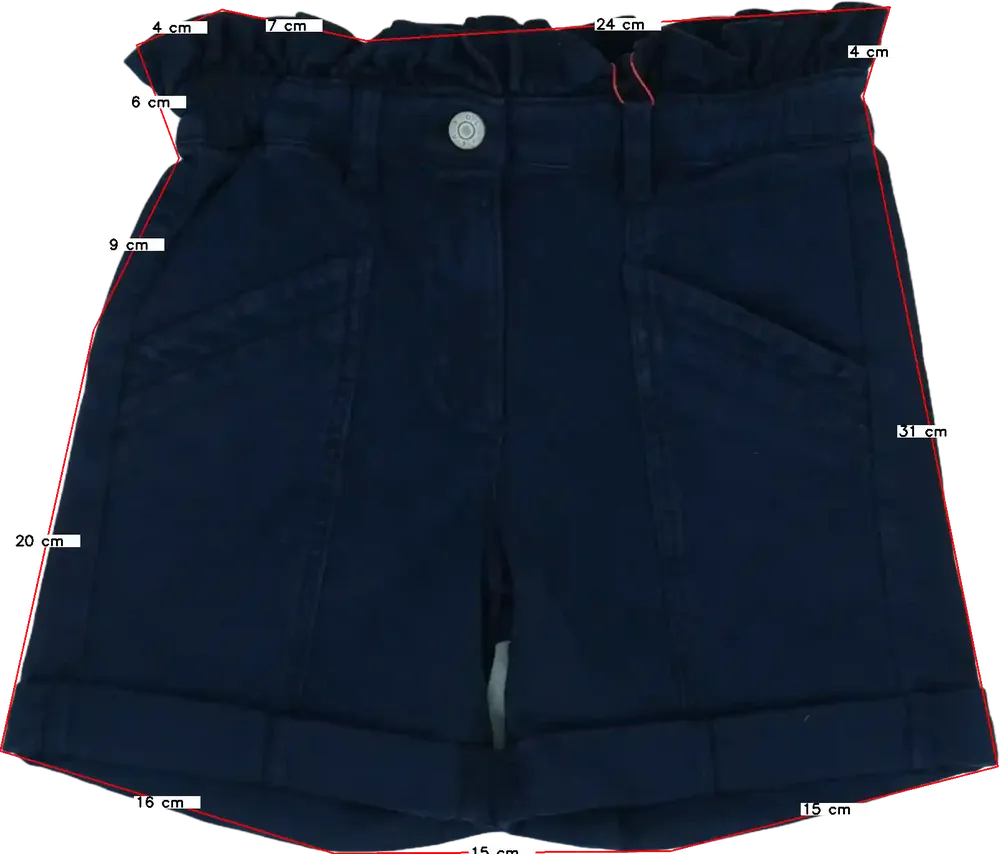 Kék S.Oliver Rövidnadrág EU 152 / UK 12 év / US 12 év/L