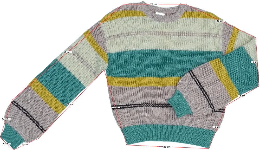 Többszínű S.Oliver Kötött pulcsi EU 152 / UK 12 év / US 12 év/L