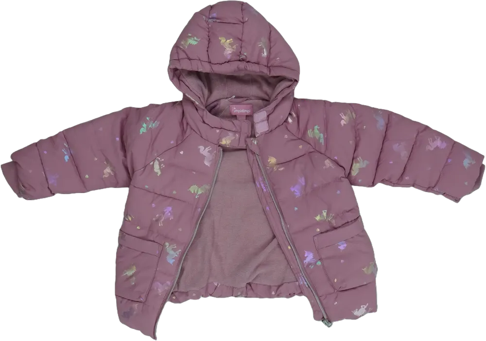 Rózsaszín Impidimpi Télikabát EU 104 / UK 4 év / US 4T/XS