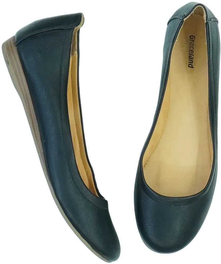 Fekete Graceland Balerina cipő EU 40