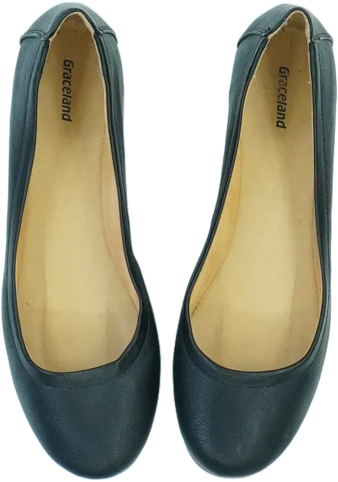 Fekete Graceland Balerina cipő EU 40