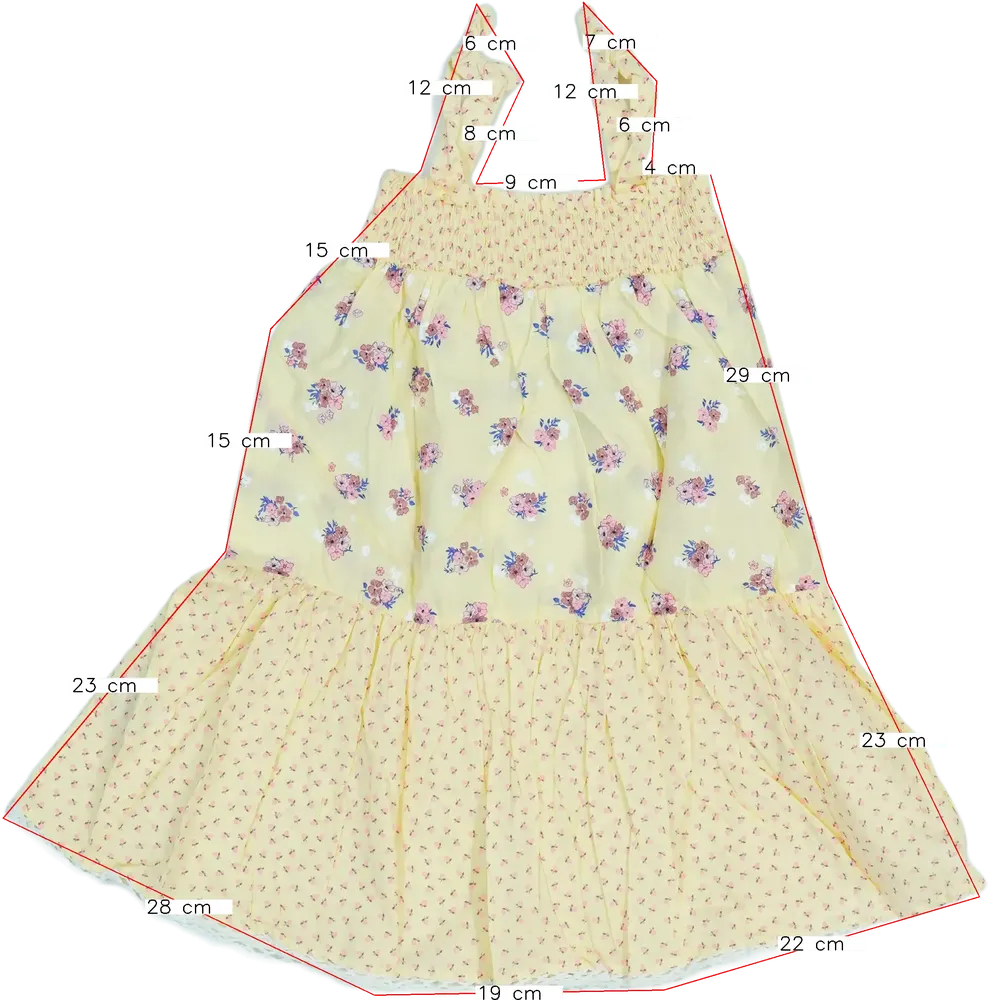 Sárga H&amp;M Ruha EU 110 / UK 5 év / US 5 év/XS