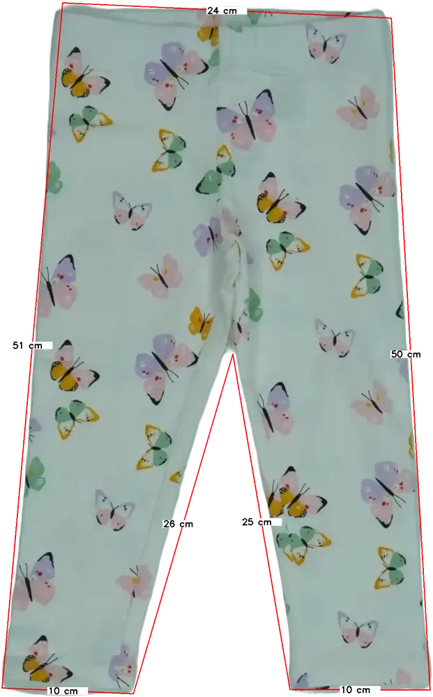 Fehér H&amp;M Leggings EU 116 / UK 6 év / US 6 év/S