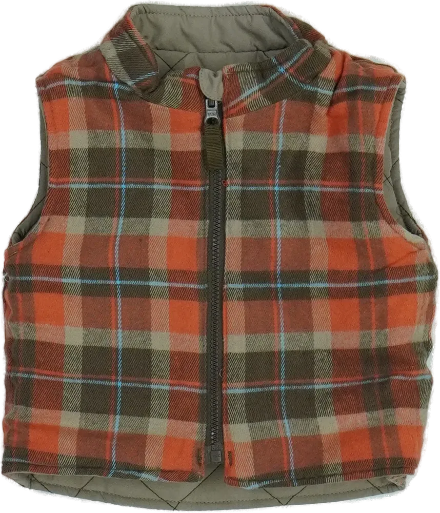 Barna Please Mum Mellény EU 68 / UK 3-6 hónap / US 3-6 hónap