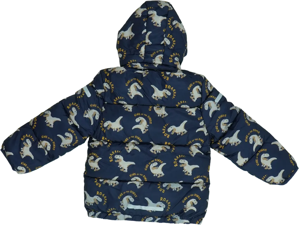 Kék H&amp;M Télikabát EU 122 / UK 7 év / US 7 év/M