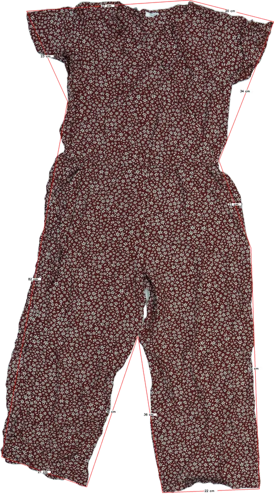 Burgundy Next Playsuit / Jumpsuit EU 158 / UK 13 years / US 14 years/XL