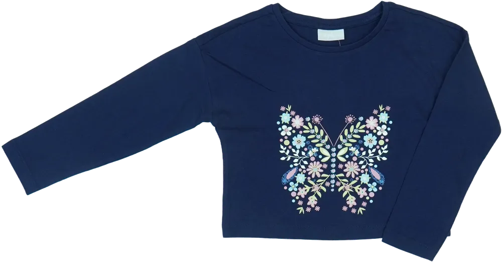Blue Cool Kids Long sleeve top EU 122 / UK 7 years / US 7 years/M