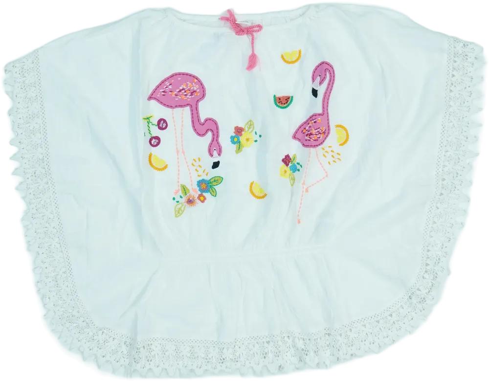 Fehér Next Blúz EU 134 / UK 9 év / US 9 év/L