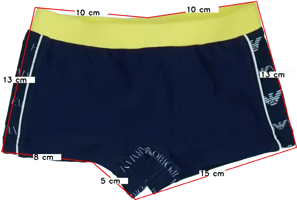 Kék Emporio Armani Fürdőnadrág EU 68 / UK 3-6 hónap / US 3-6 hónap