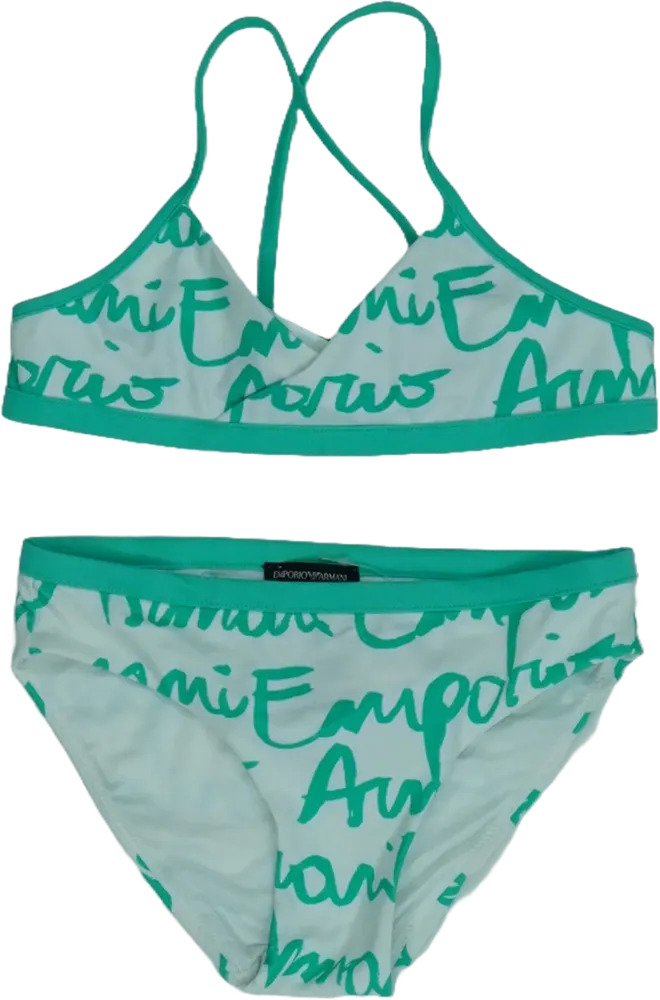 Fehér Emporio Armani Bikini EU 116 / UK 6 év / US 6 év/S