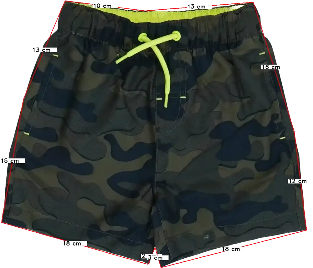 Zöld Next Fürdőnadrág EU 104 / UK 4 év / US 4T/XS