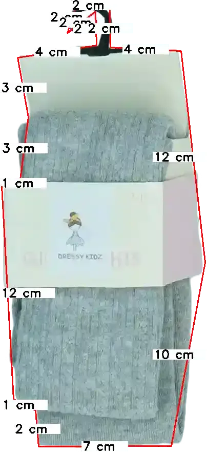 Szürke Peacocks Harisnya EU 140 / UK 10 év / US 10 év/L