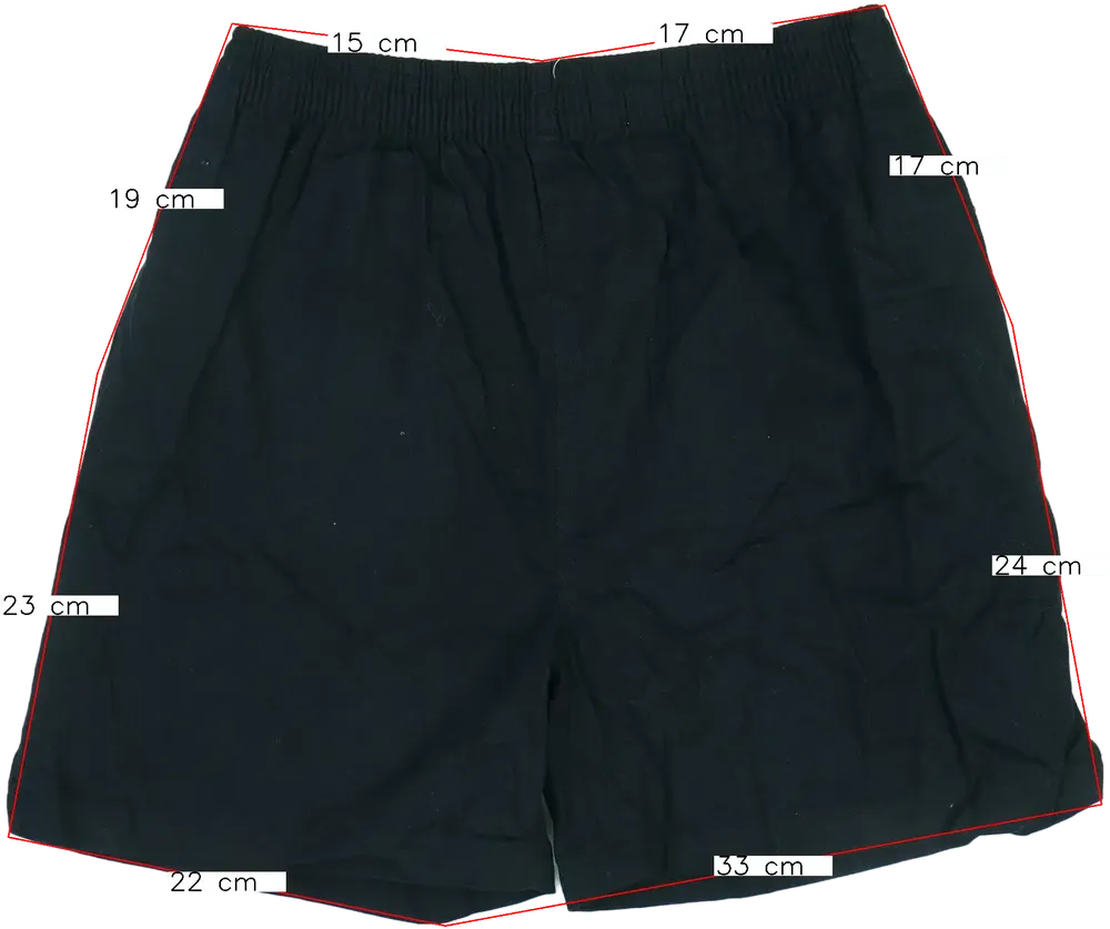 Fekete George Rövidnadrág EU 176 / UK 16 év / US XL