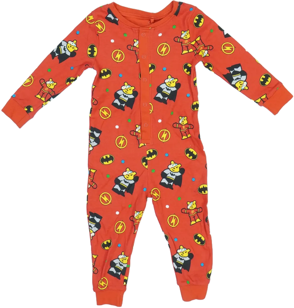 Piros George Pizsama overál EU 86 / UK 12-18 hónap / US 18 hónap