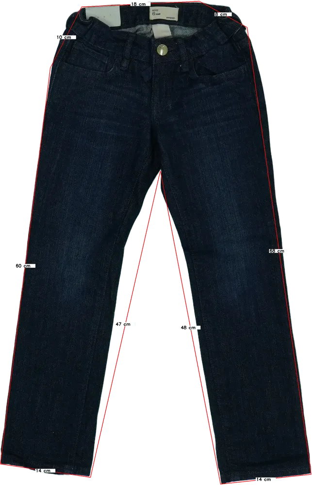 Kék GAP Farmernadrág EU 116 / UK 6 év / US 6 év/S