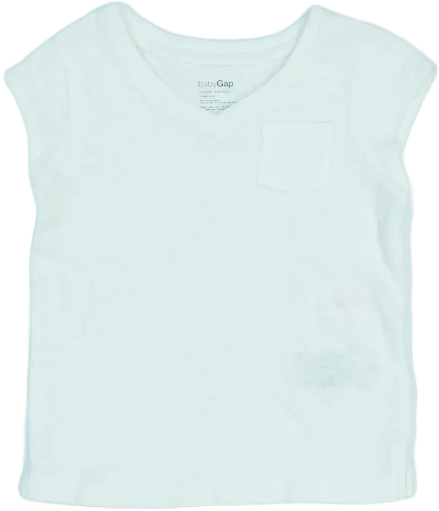 Fehér GAP Póló EU 92 / UK 2 év / US 2T