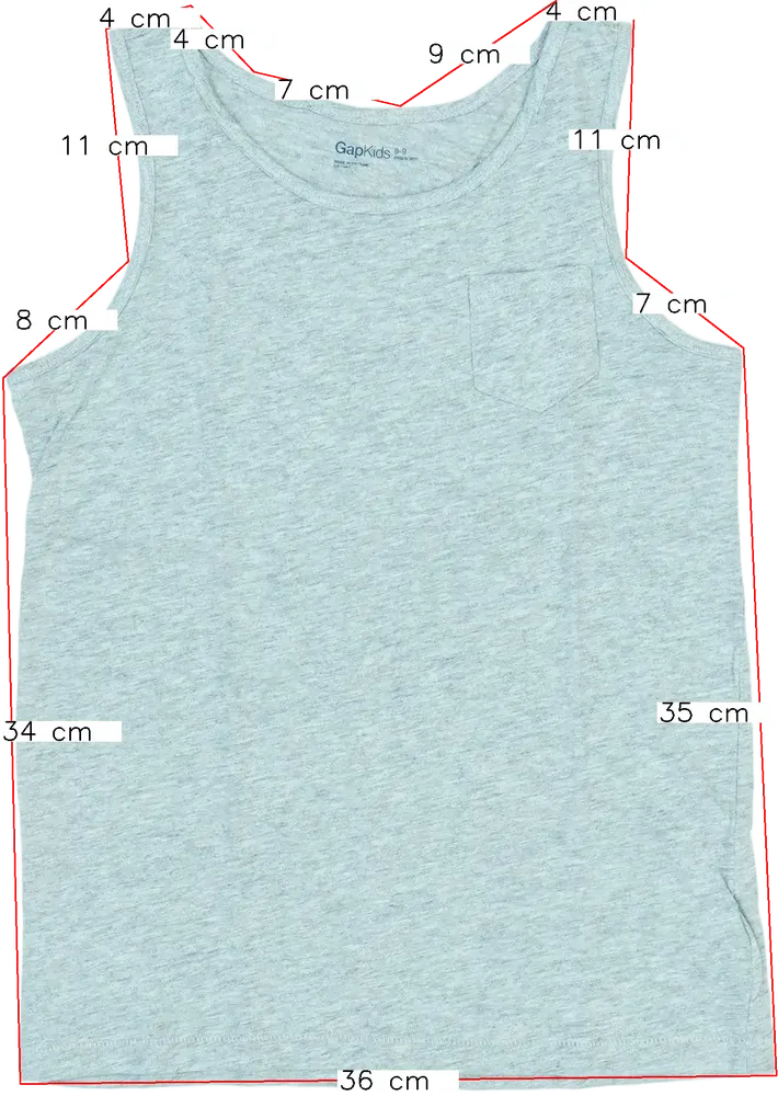 Szürke GAP Fiú / Férfi atléta EU 134 / UK 9 év / US 9 év/L