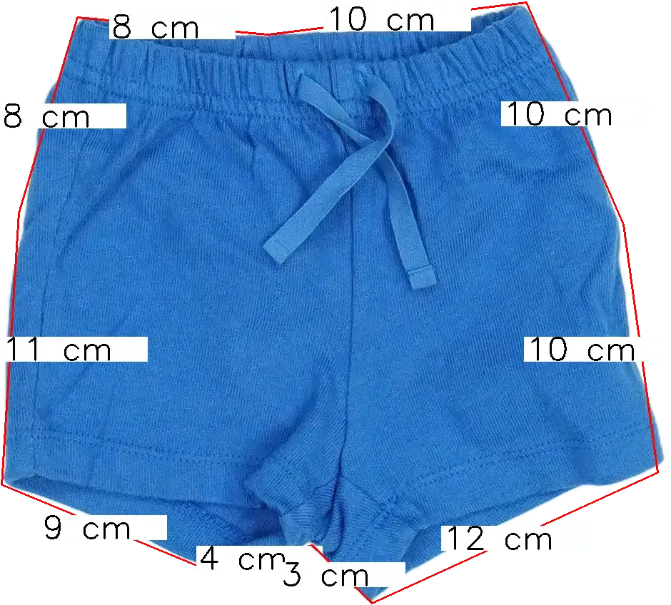 Kék GAP Rövidnadrág EU 68 / UK 3-6 hónap / US 3-6 hónap