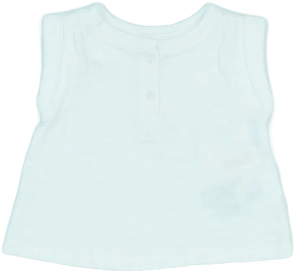 Fehér GAP Póló EU 62 / UK 0-3 hónap / US 0-3 hónap