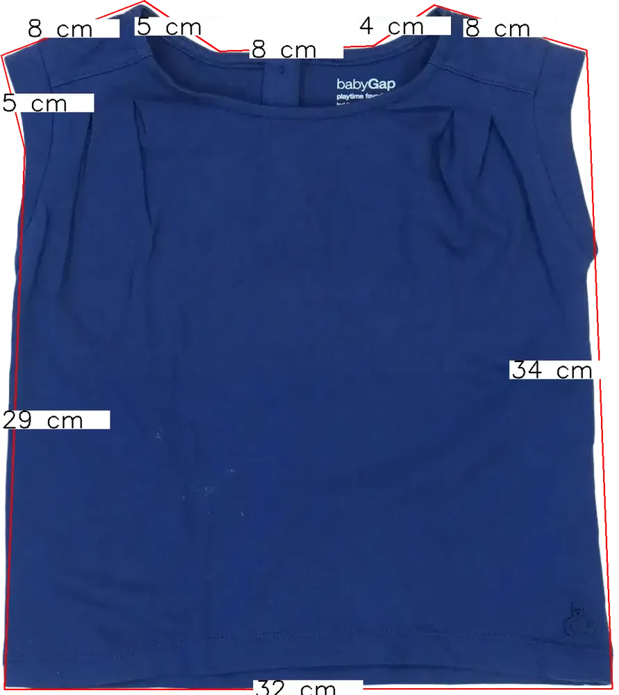 Kék GAP Póló EU 92 / UK 2 év / US 2T