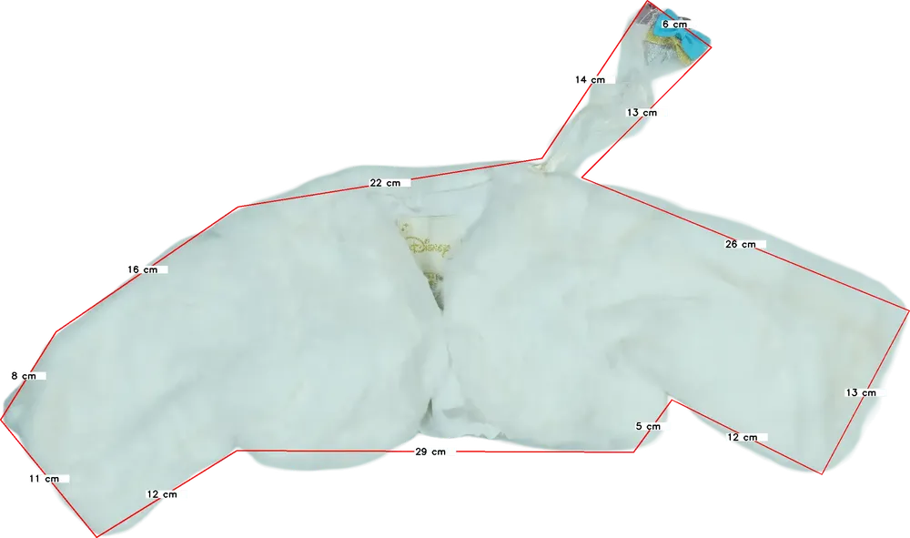 Fehér Disney Bolero EU 104 / UK 4 év / US 4T/XS