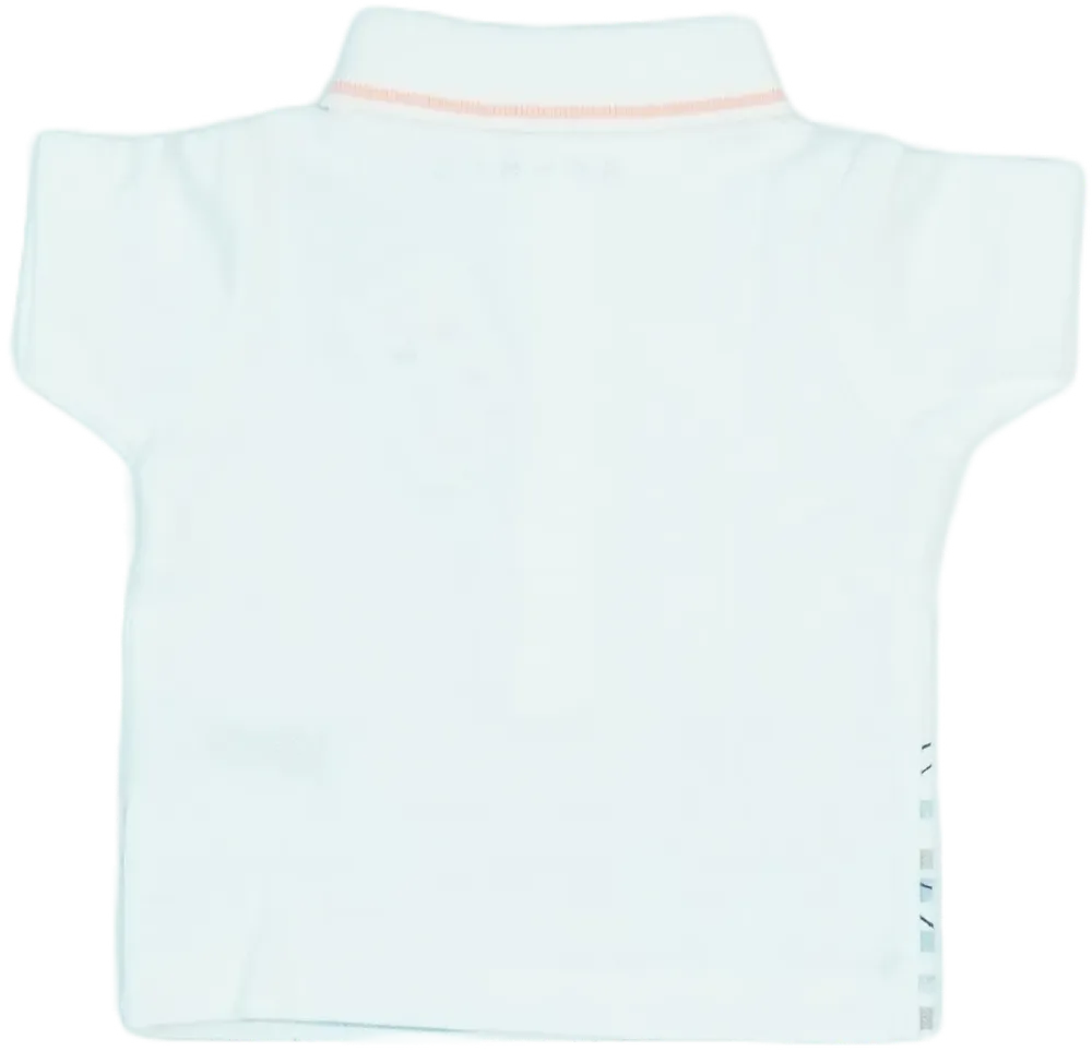 Fehér Nutmeg Galléros póló EU 50 / UK Újszülött / US Újszülött