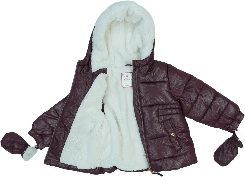 Bordó Nutmeg Télikabát EU 86 / UK 12-18 hónap / US 18 hónap