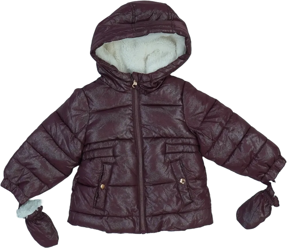 Bordó Nutmeg Télikabát EU 86 / UK 12-18 hónap / US 18 hónap