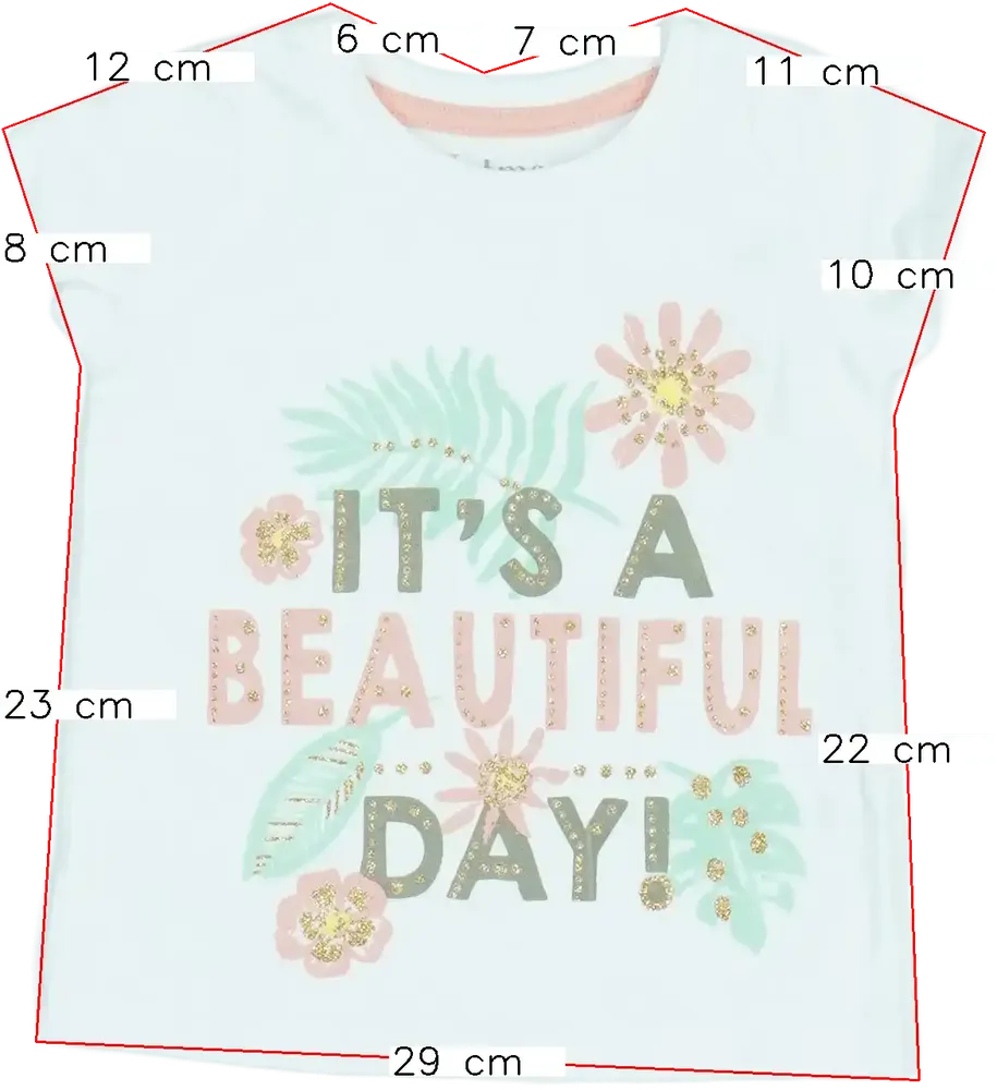 Fehér Nutmeg Póló EU 92 / UK 2 év / US 2T